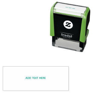 Create Your Own White Self-inking Stamp