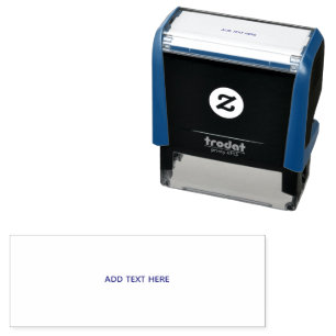 Create Your Own White Self-inking Stamp