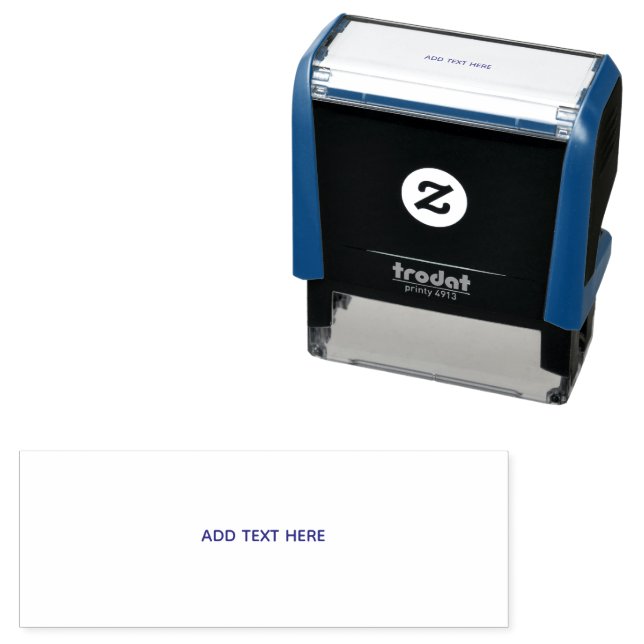 Create Your Own White  Self-inking Stamp (In Situ)
