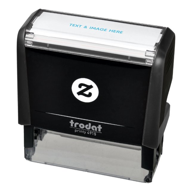 Create Your Own white Self-inking Stamp (Product)