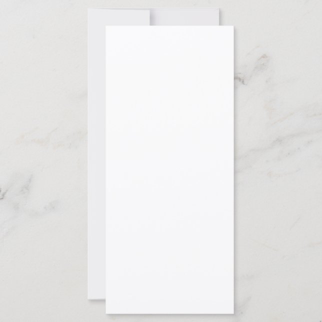 Create Your Own White Simple  (Front)