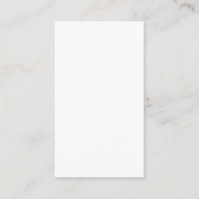 Create Your Own white simple Business Card (Front)
