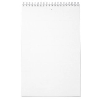 Create Your Own White Simple Calendar