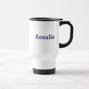 Create Your Own White Stainless Steel Travel Mug
