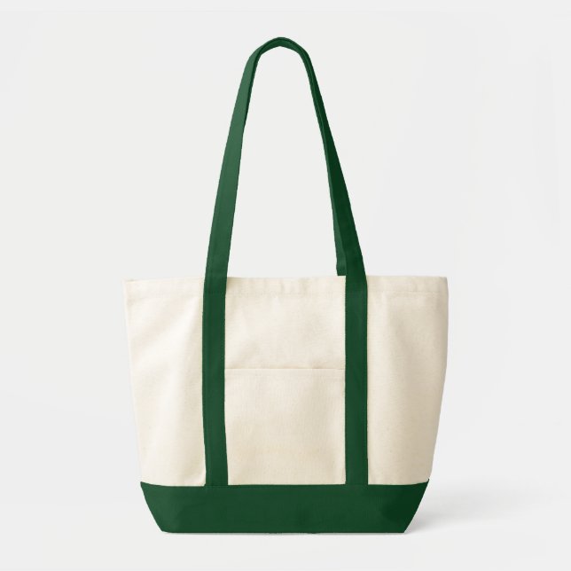 Create Your Own white  Tote Bag (Front)