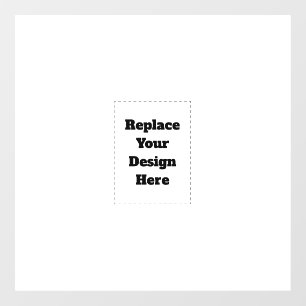 Create Your Own white Window Cling