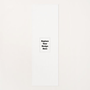 Create Your Own white  Yoga Mat