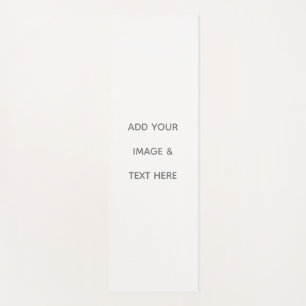 Create Your Own white  Yoga Mat