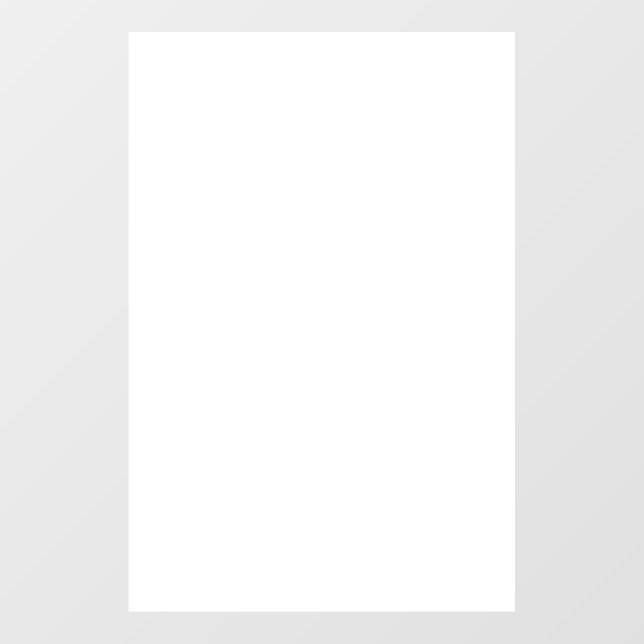 Create Your Own Window Cling (Sheet)