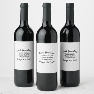 Create Your Own Wine Label