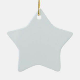 Create Your Own Winter Blue Ceramic Ornament