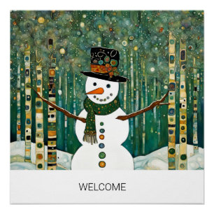 Create Your Own Winter Christmas Quote  Poster