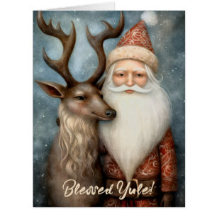 Create Your Own Winter Yule Gnome Reindeer
