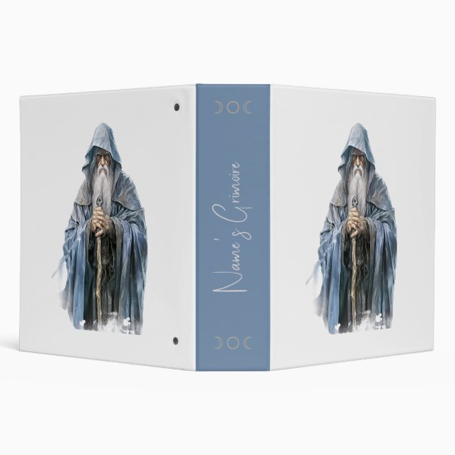 Create Your Own Wise Old Wizard Binder (Background)
