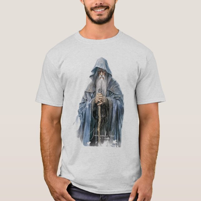 Create Your Own Wise Old Wizard T-Shirt (Front)