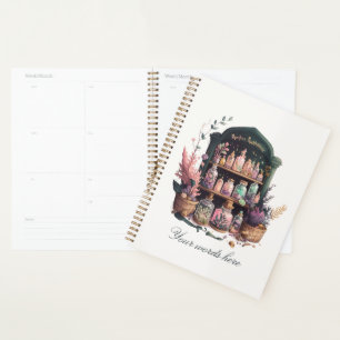 Create Your Own Witch's Herbs Apothecary Planner