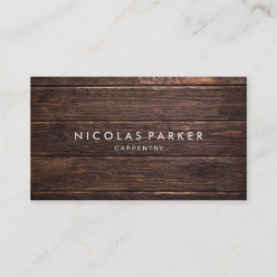 Create Your Own Wooden Wall Business Card