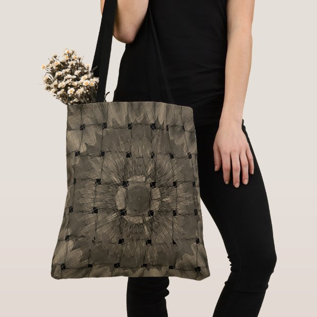 Create Your Own Woven Camo Tote Bag (Close Up)