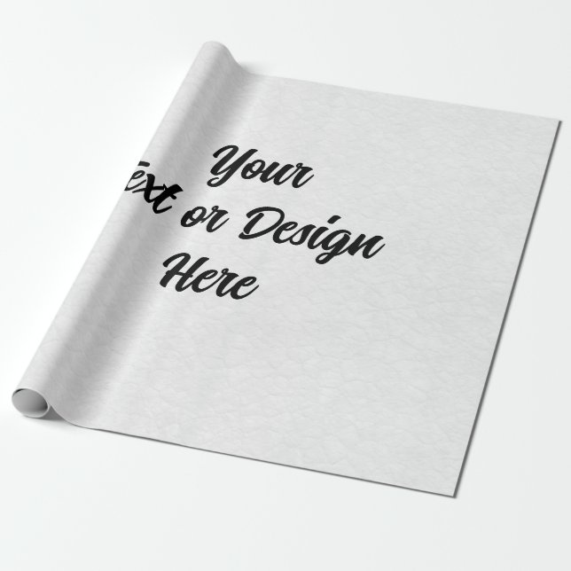 Create Your Own Wrapping Paper (Unrolled)
