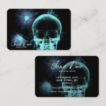 Create Your Own X-Ray Skull & Flowers