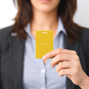 Create Your Own Yellow Custom Design Badge