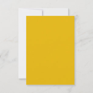 Create Your Own Yellow Custom Design RSVP Card
