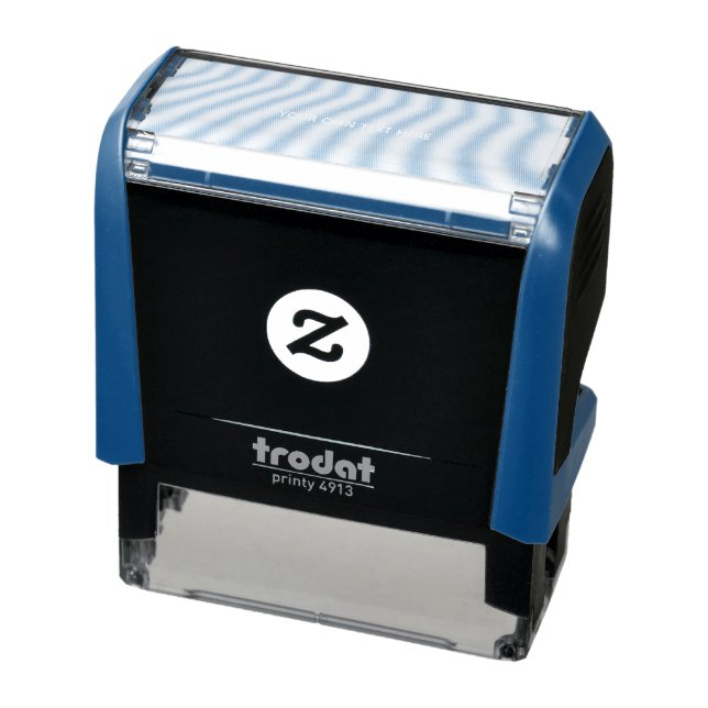 Create Your Own Yellow Custom Design Self-inking Stamp (Product)