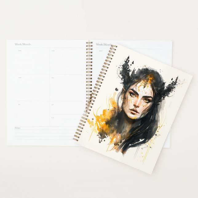 Create Your Own Yellow Witch Planner (Display)