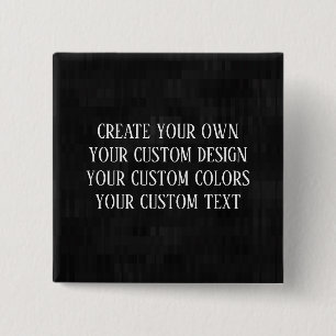 Create Your Own - Your Custom Design 2 Inch Square Button