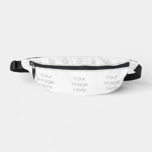 "create your own" your image here fanny pack