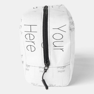 "create your own" your image here make up bag