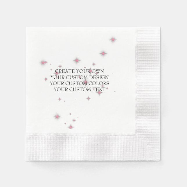 Create Your Own - Your Image Here - Napkin (Front)
