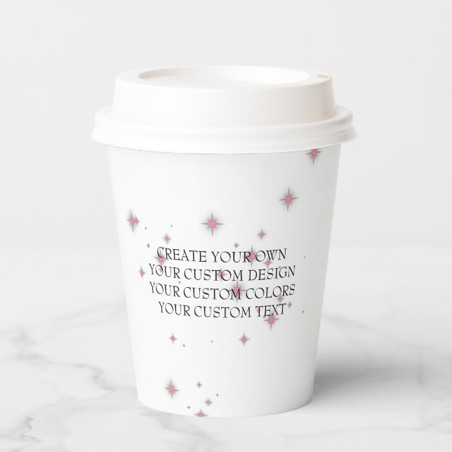 Create Your Own - Your Image Here - Paper Cups (Front)