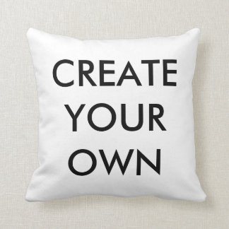 Create Your Own Zipperless Polyester Throw Pillow