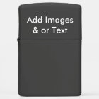 Create Your Own Zippo Lighter