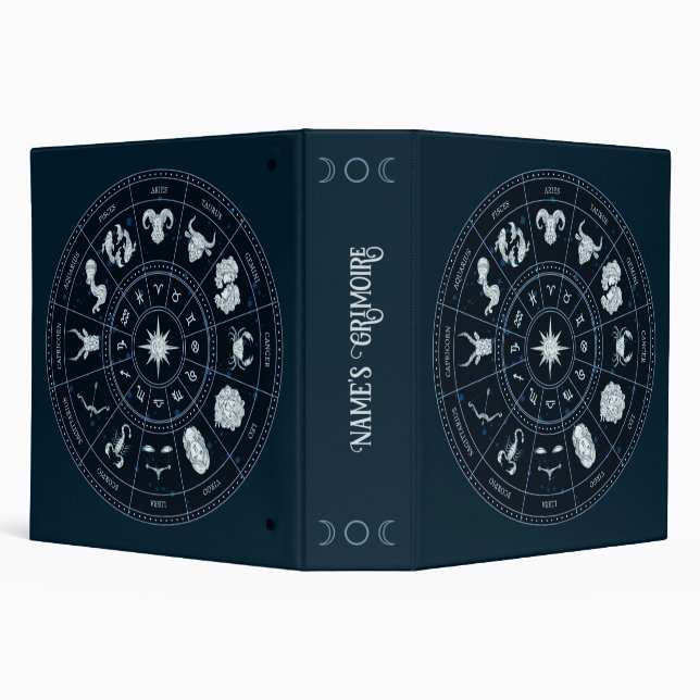 Create Your Own Zodiac Wheel Binder (Background)