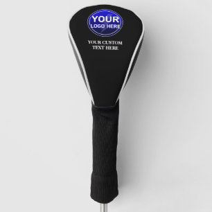 Create your owner's custom logo/editable golf head cover