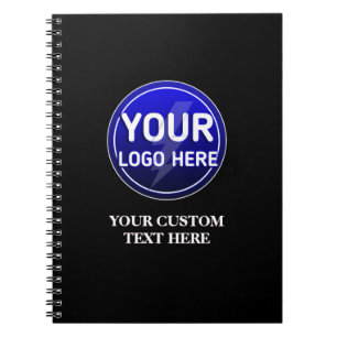 Create your owner's custom logo/editable template  notebook