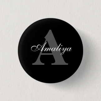 Create your owner's custom Name 1 Inch Round Button