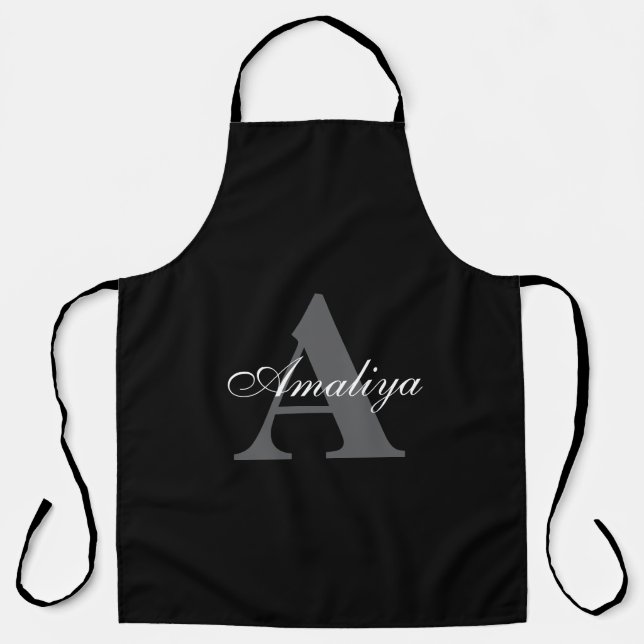 Create your owner's custom Name Apron (Front)