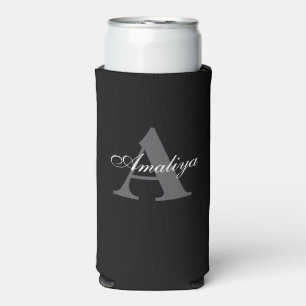 Create your owner's custom Name Seltzer Can Cooler