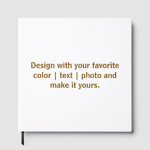Create Your Personalize 12" x 12" Guest Book