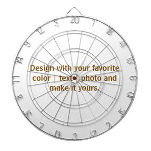 Create Your Personalize 18" Dartboard