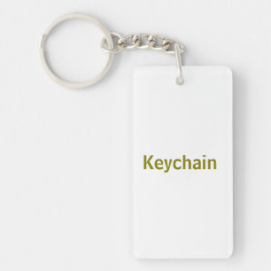Create Your Personalize 1.5" x 2.75" Keychain