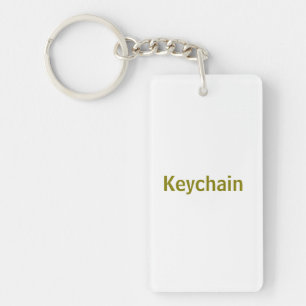Create Your Personalize 1.5" x 2.75"r Keychain