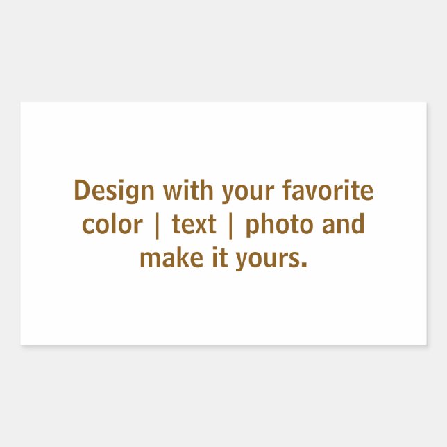 Create Your Personalize 4.5 x 2.7 inch Sticker (Front)