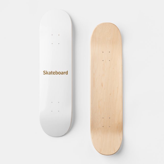 Create Your Personalize 7 7/8" Skateboard (Front)