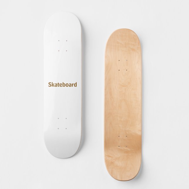 Create Your Personalize 8" Skateboard (Front)