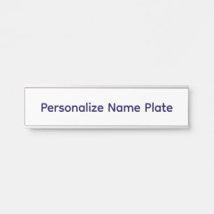 Create Your Personalize  Door Sign