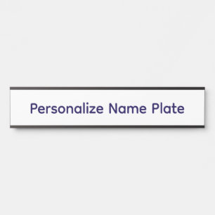 Create Your Personalize  Door Sign